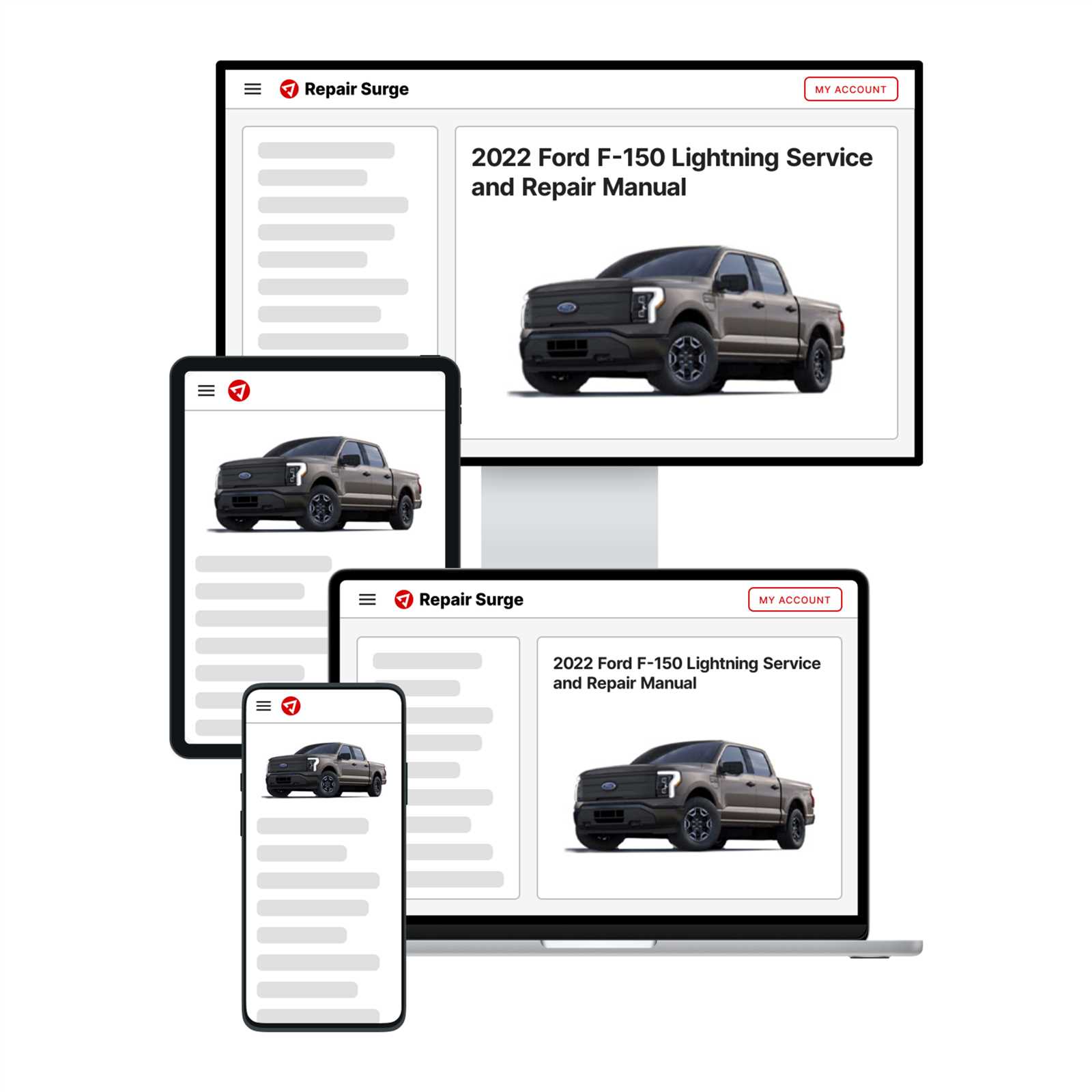 ford truck repair manuals