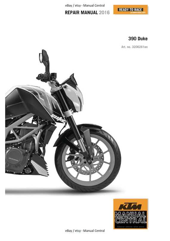 ktm rc 390 repair manual