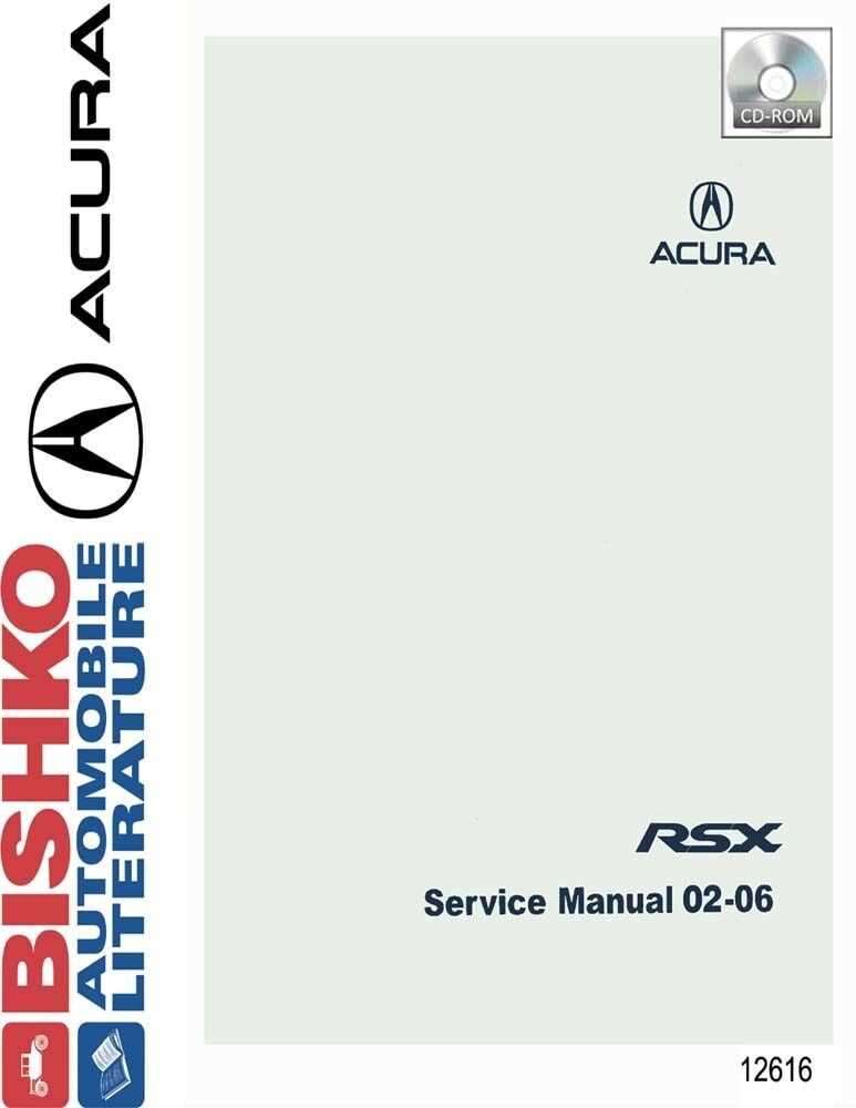 2003 acura rsx repair manual