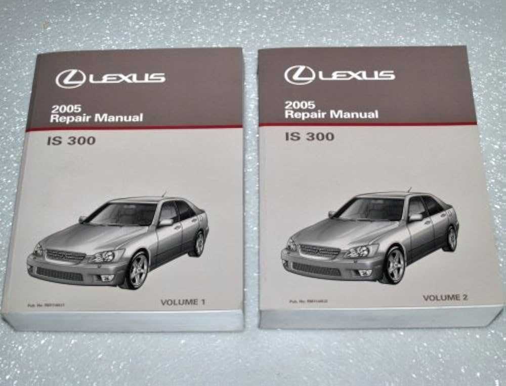 lexus is300 repair manual